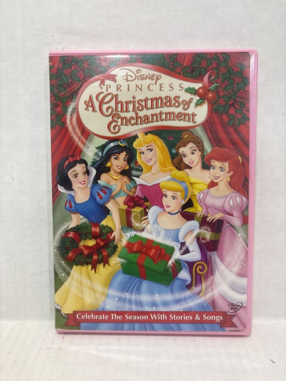 Disney Princess A Christmas Of Enchantment DVD Celebrate Stories Songs